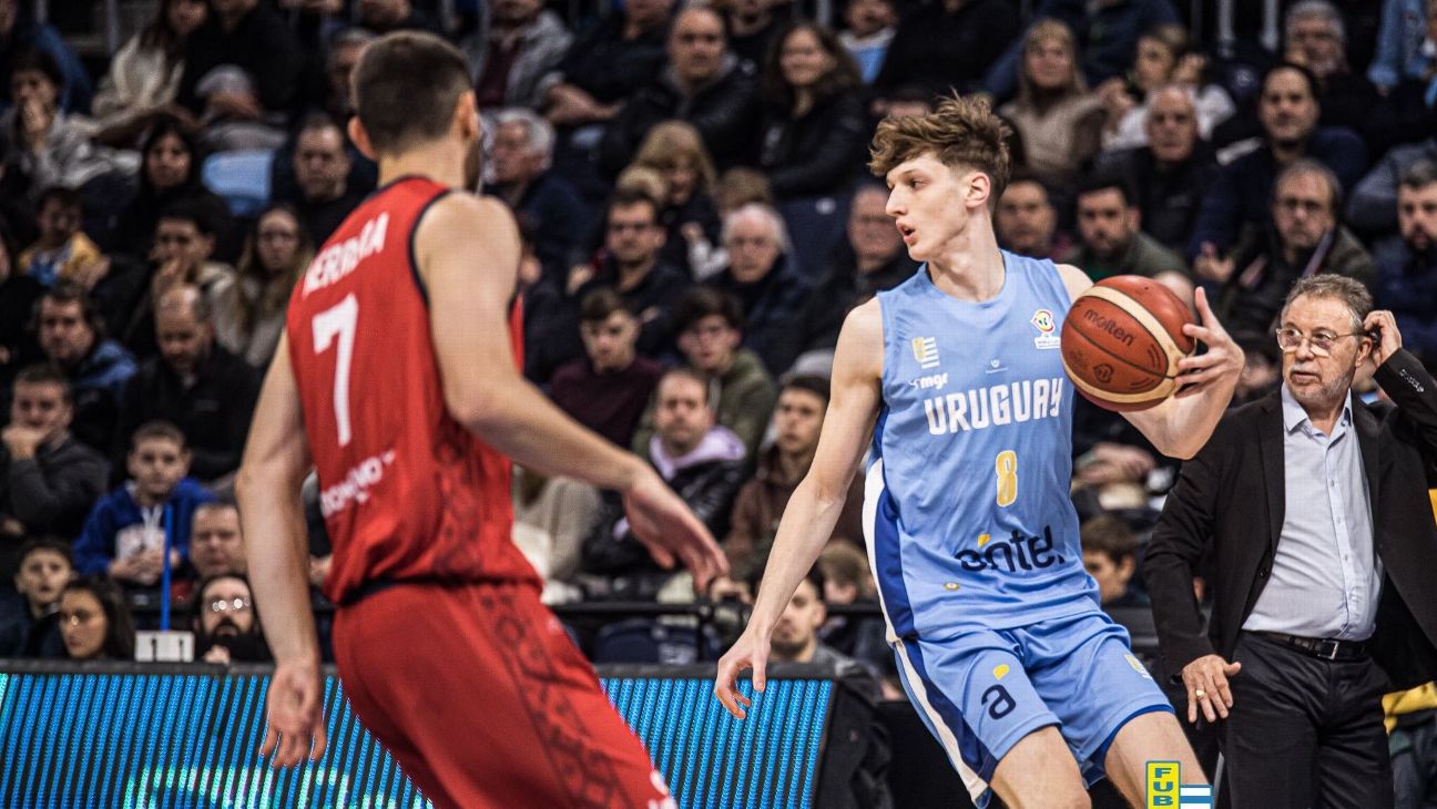 Uruguay y un sólido triunfo ante Chile por las Eliminatorias FIBA - ESPN