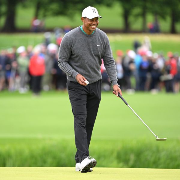 Tiger finishes with 74 at pro-am; Schauffele wins