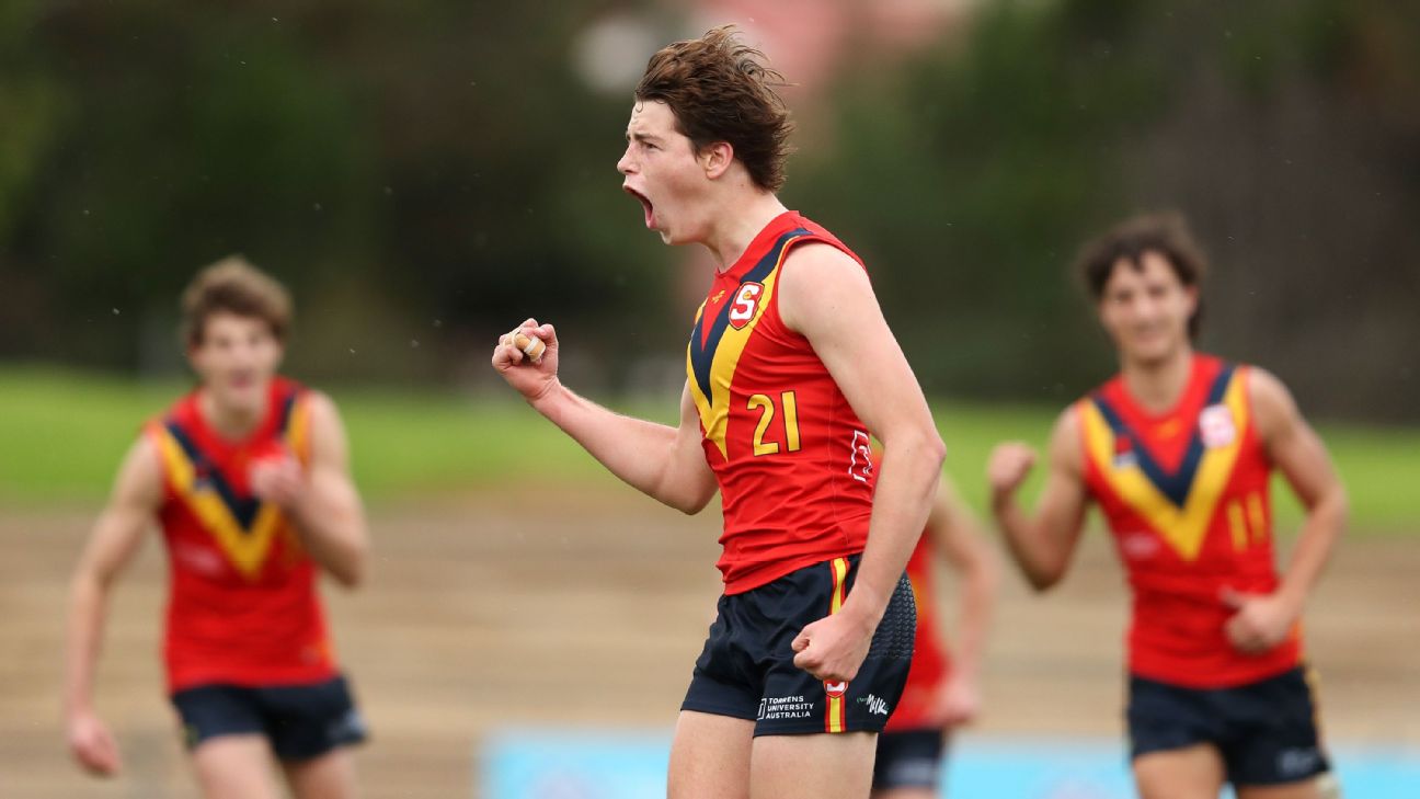 AFL Draft 2022 Phantom Draft Power Rankings April - Father-son