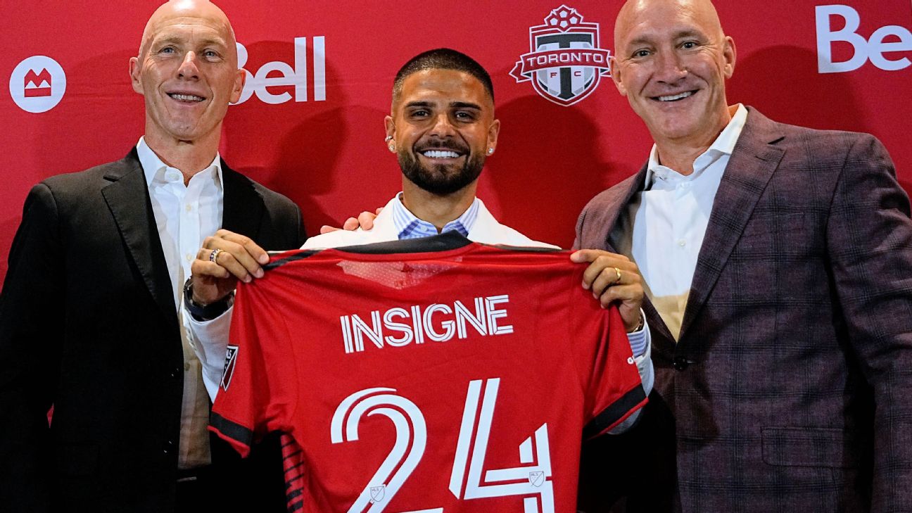 Insigne's Toronto FC debut delayed due to injury