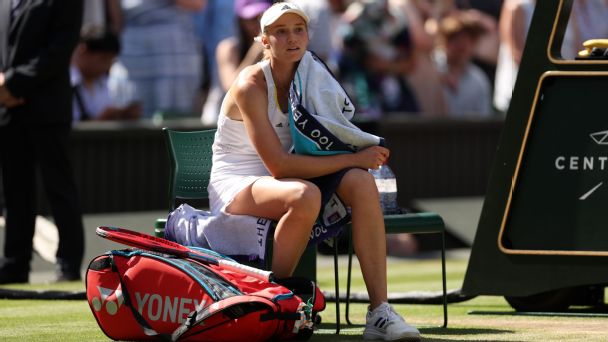 Hard to tell if Elena Rybakina solved the daily Wordle or just won Wimbledon