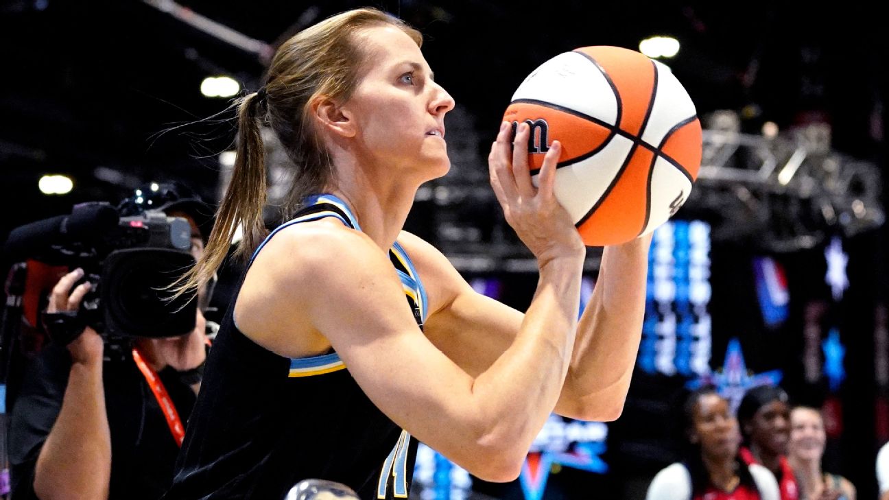 'Storybook ending' Chicago Sky's Allie Quigley wins WNBA 3point
