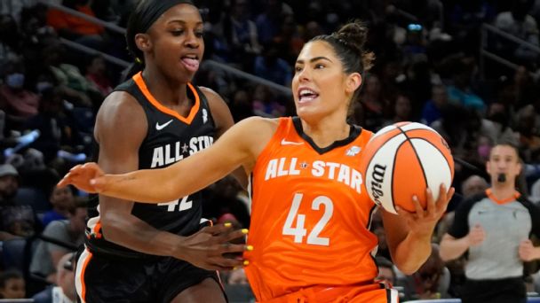 Sue Bird, Sylvia Fowles pass the torch as next generation shines in WNBA All-Star Game