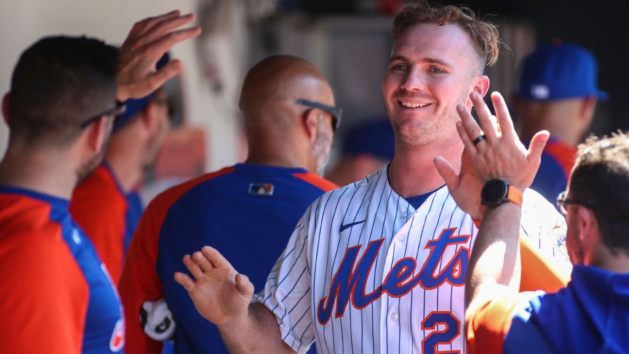 ESPN Stats & Info on X: Pete Alonso (@Mets) is the first rookie