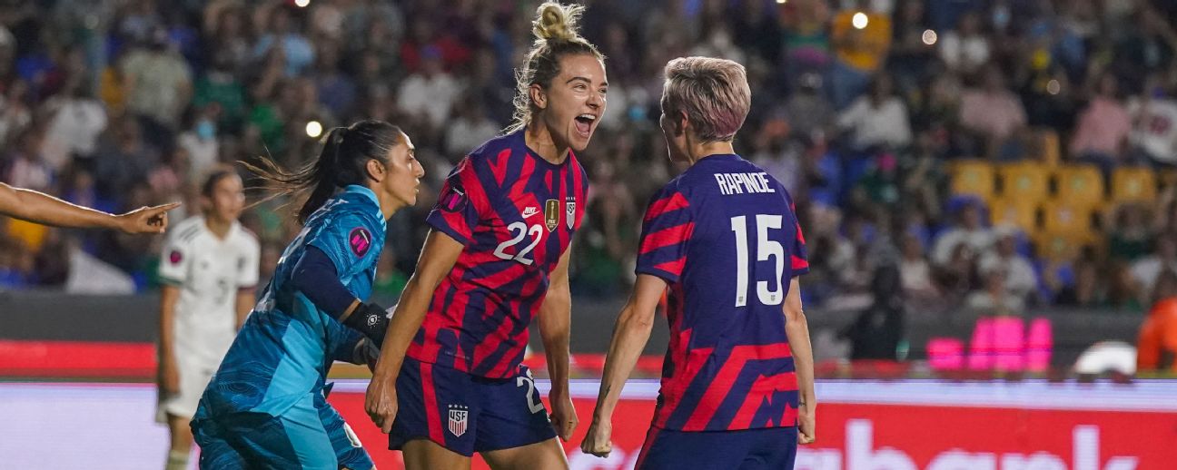 USWNT scores late winner to end Mexico's World Cup hopes