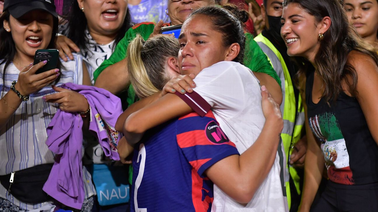 USWNT ends spirited Mexico's Women's World Cup dream