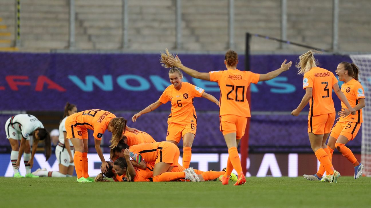 Miedema's absence felt as Netherlands edge past Portugal