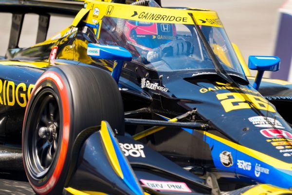 Herta grabs pole for Grand Prix of Toronto