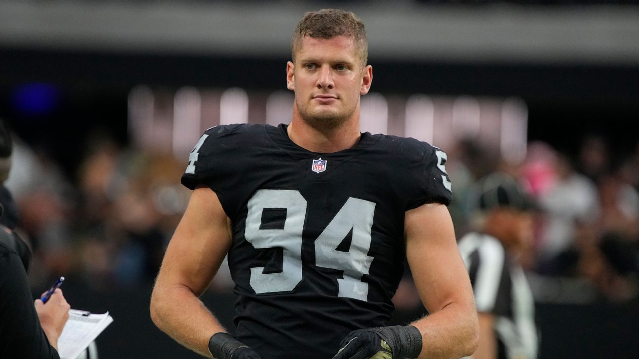 NFL Free Agency News: Raiders Release Carl Nassib