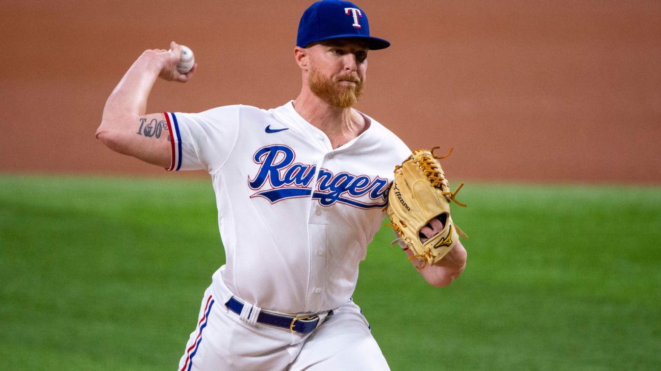 Rangers' Jon Gray lands on 15-day injured list with forearm strain - ESPN
