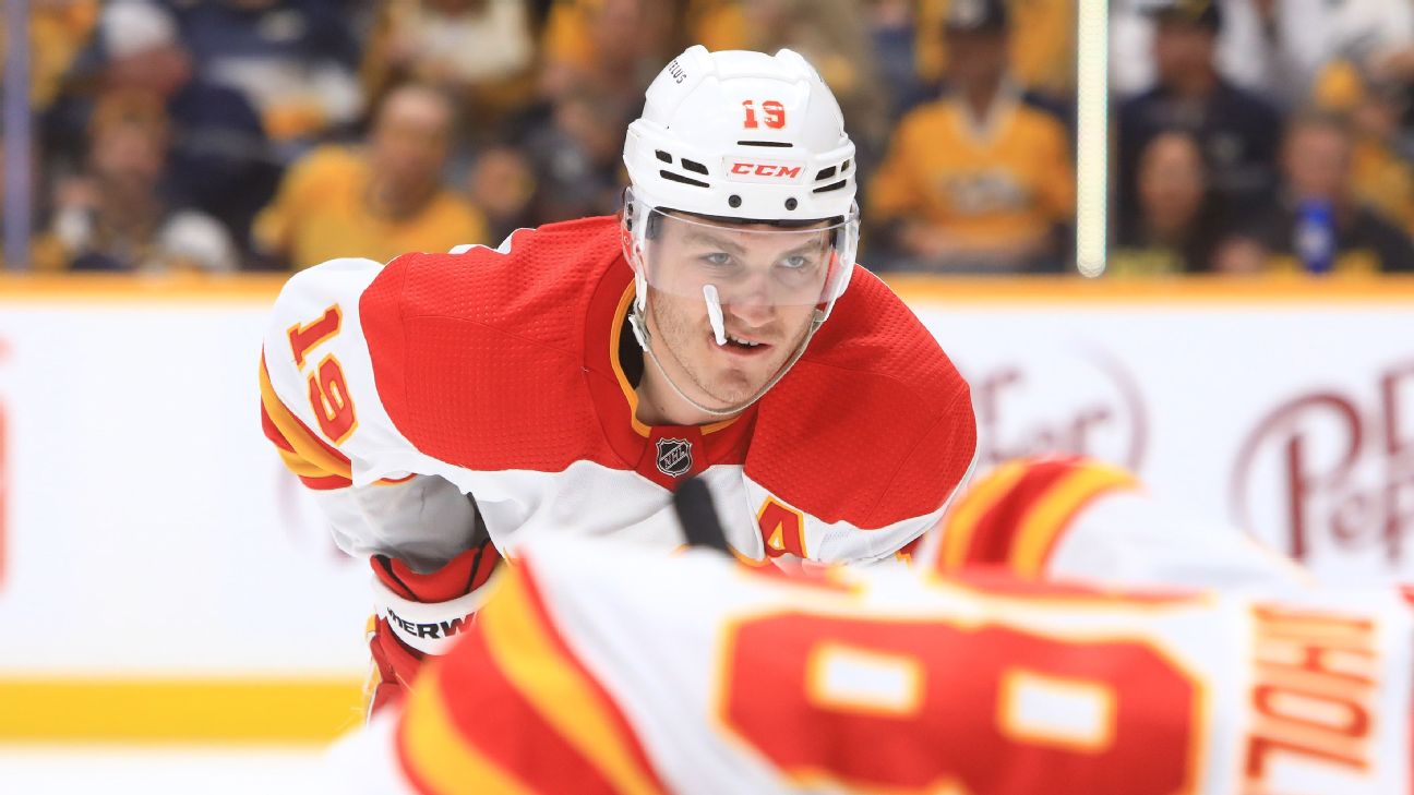 NHL -- Calgary Flames rookie Matthew Tkachuk is following dad Keith's  advice, but forging his own path - ESPN