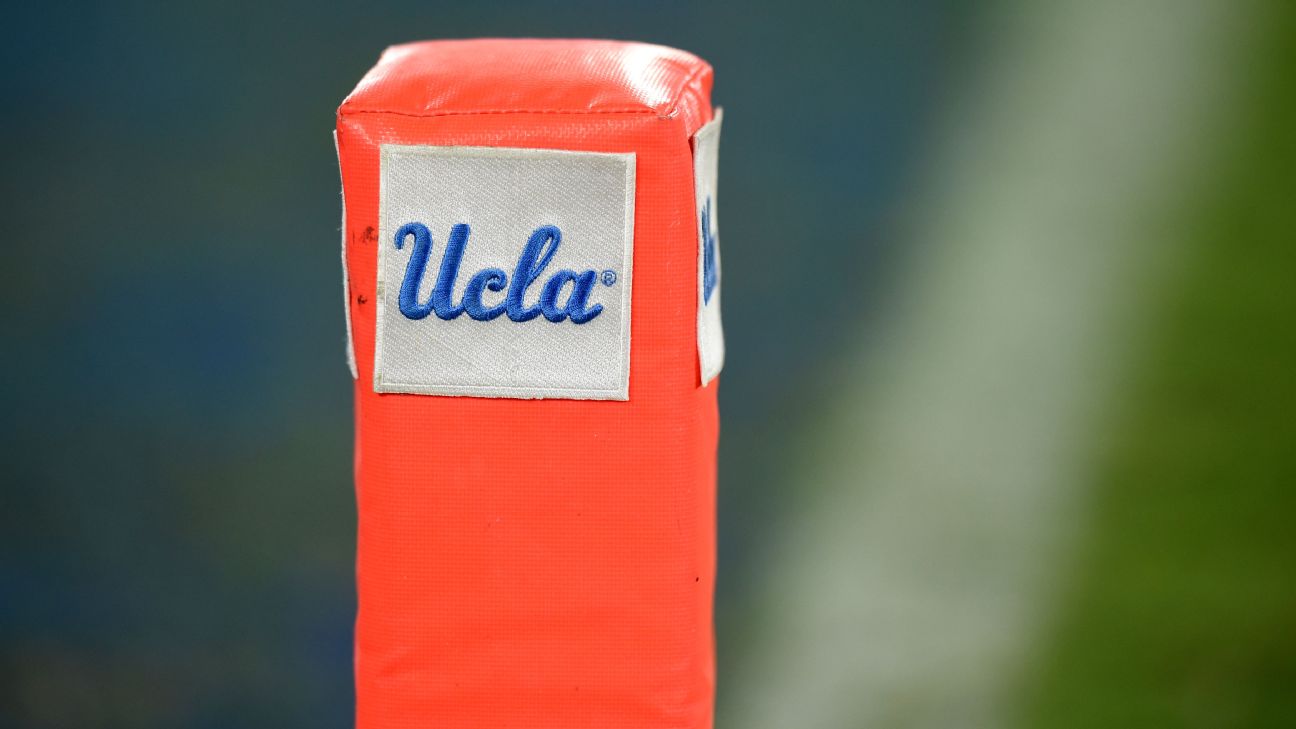 <a href="https://www.espn.com/college-football/story/_/id/46193457/pierce-clarkson-arrested-felony-charge-suspended-ucla" target="_blank">UCLA suspends backup QB Clarkson after arrest</a>