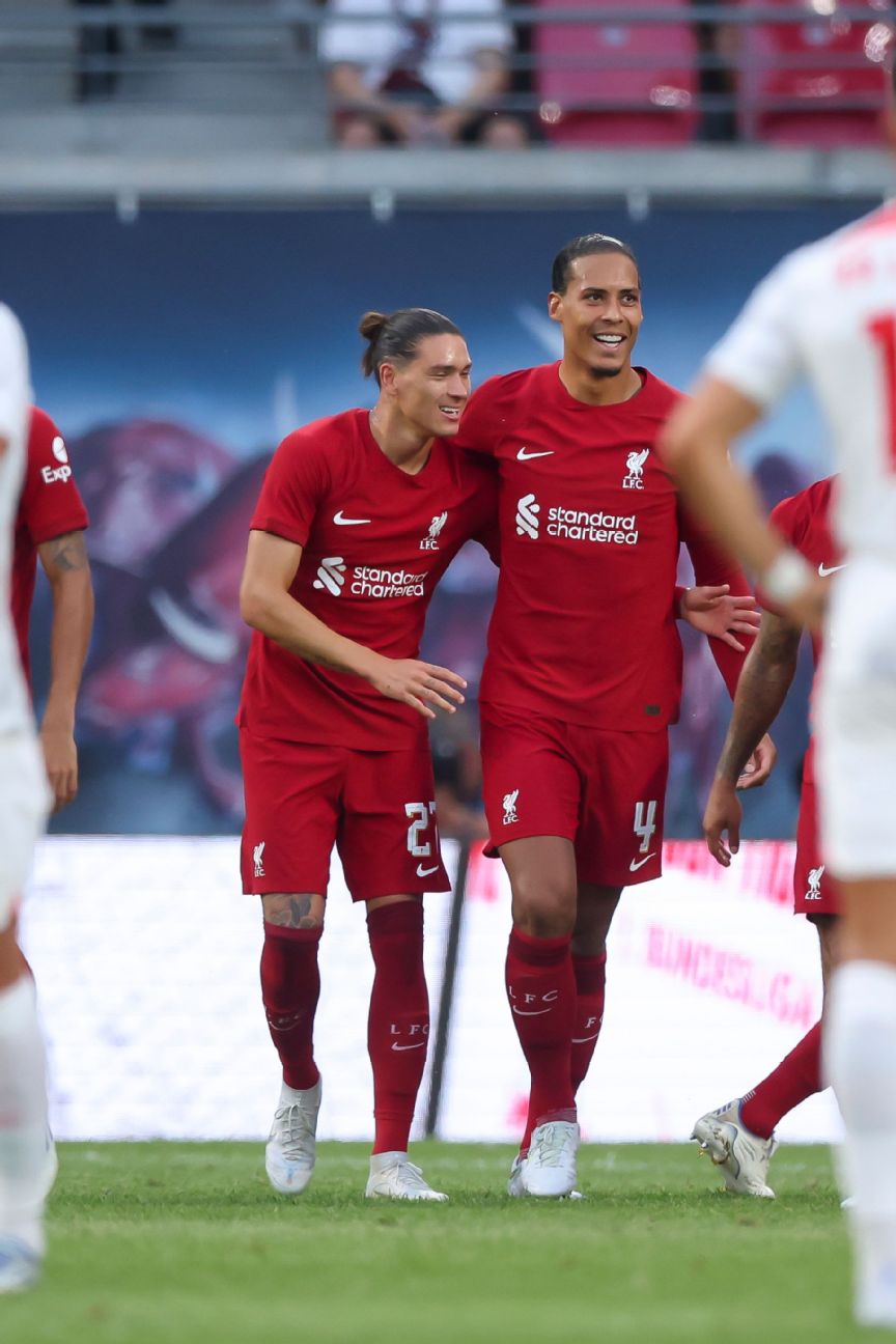 Nunez scores 4 goals in Liverpool's friendly rout of Leipzig