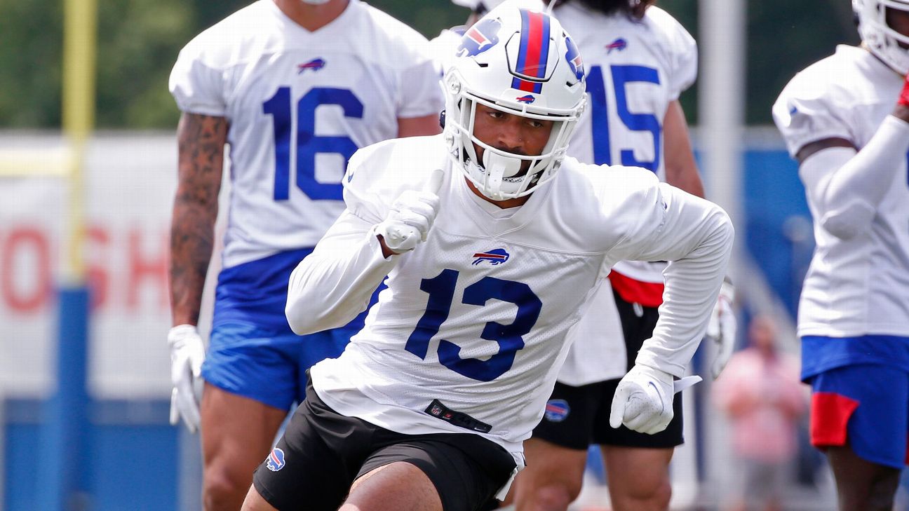 Bills WR Gabriel Davis spending offseason to better his game