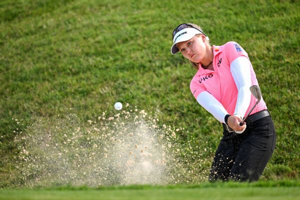 Another 64 gives Henderson 3-shot lead at Evian
