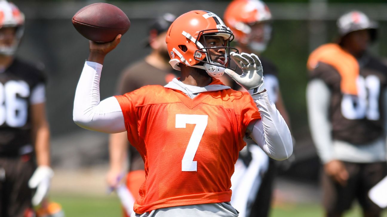 Grade Jacoby Brissett's performance against the Panthers in Browns' 1st game  (poll) 