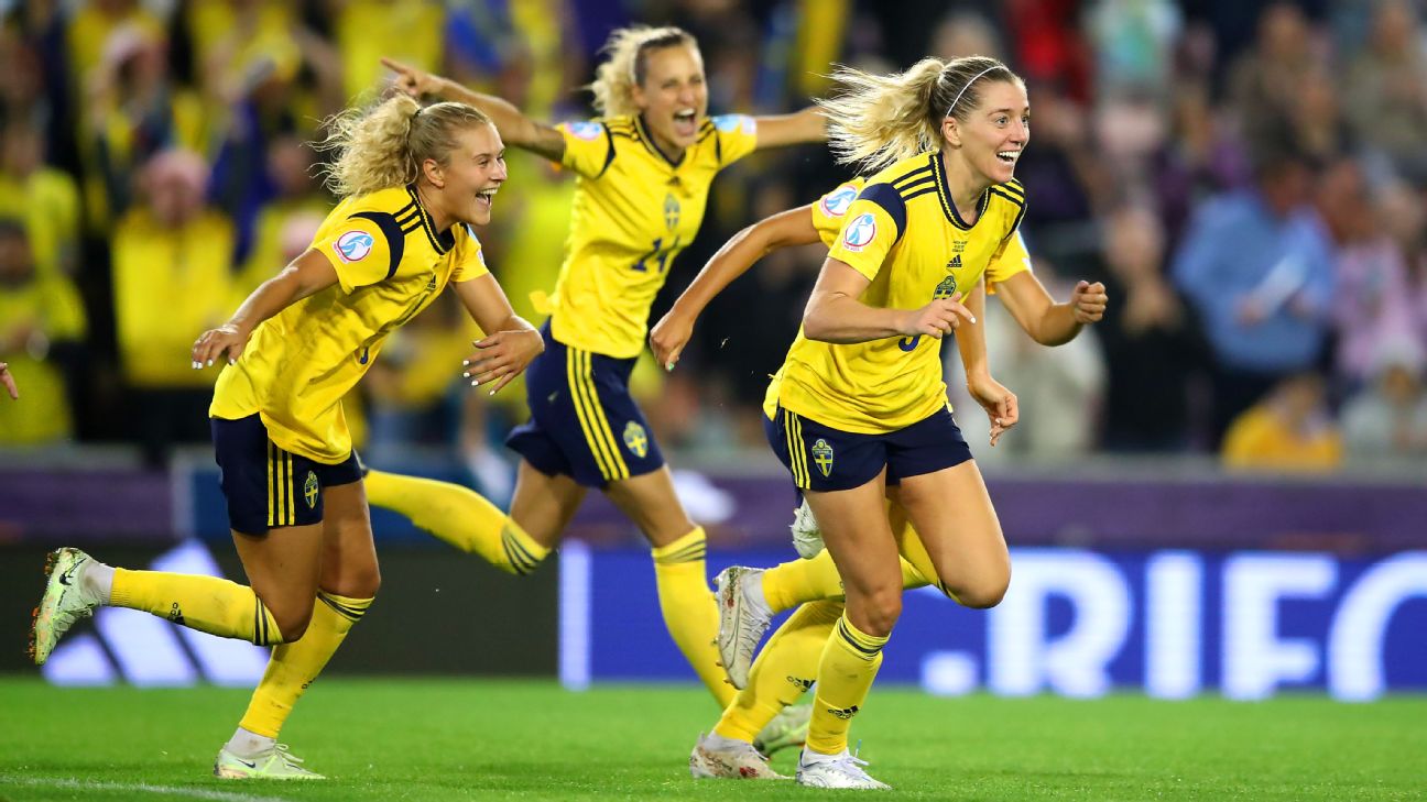 Futebol Feminino: Suécia apurou-se para as meias no último minuto do tempo  regulamentar