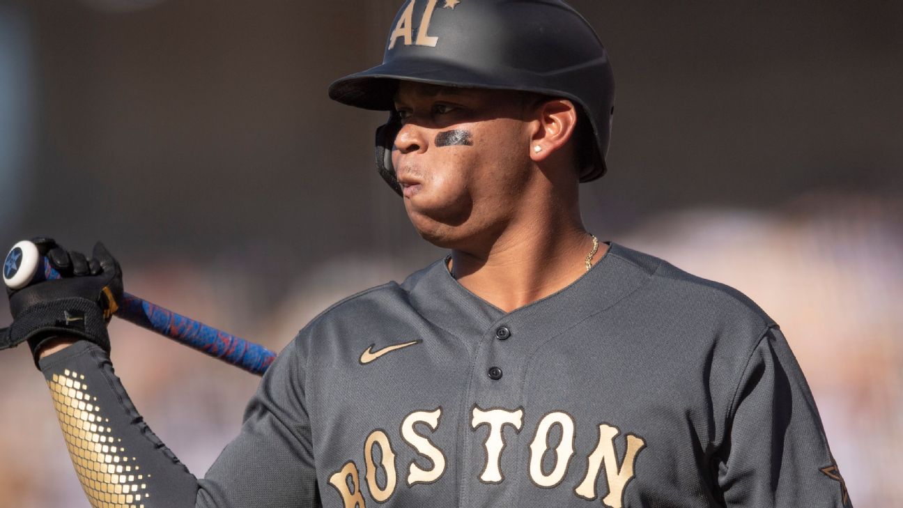 Rafael Devers Boston Red Sox Nike 2022 MLB All-Star Game Name