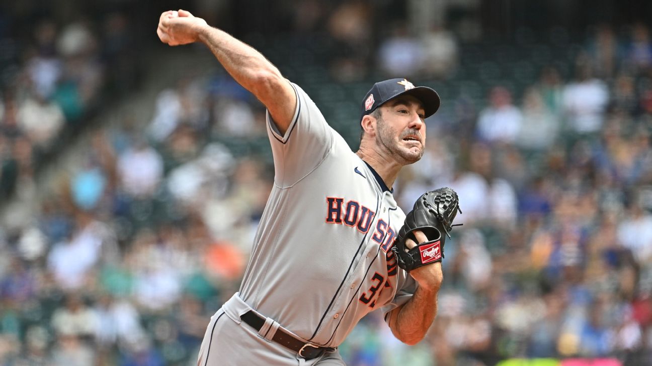Houston Astros' Justin Verlander stays hot vs. Mariners, MLB's