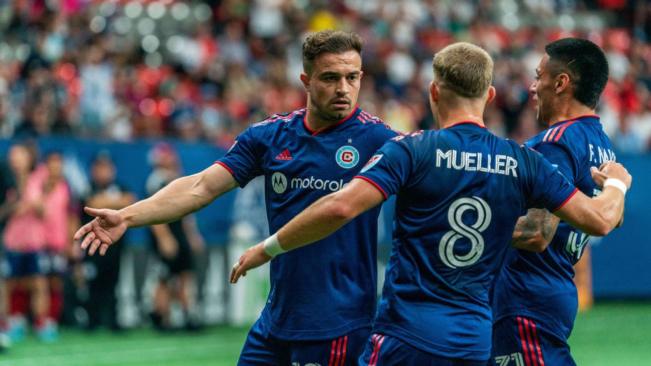 Chicago Fire extend winning streak with win over Vancouver Whitecaps
