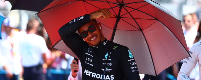 Hamilton suffers bottle malfunction at French GP