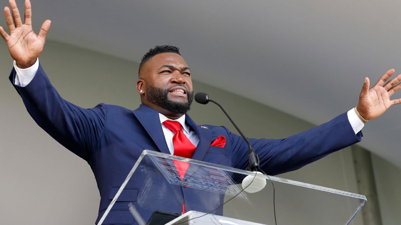 David Ortiz Delivers Moving Baseball Hall of Fame Induction Speech