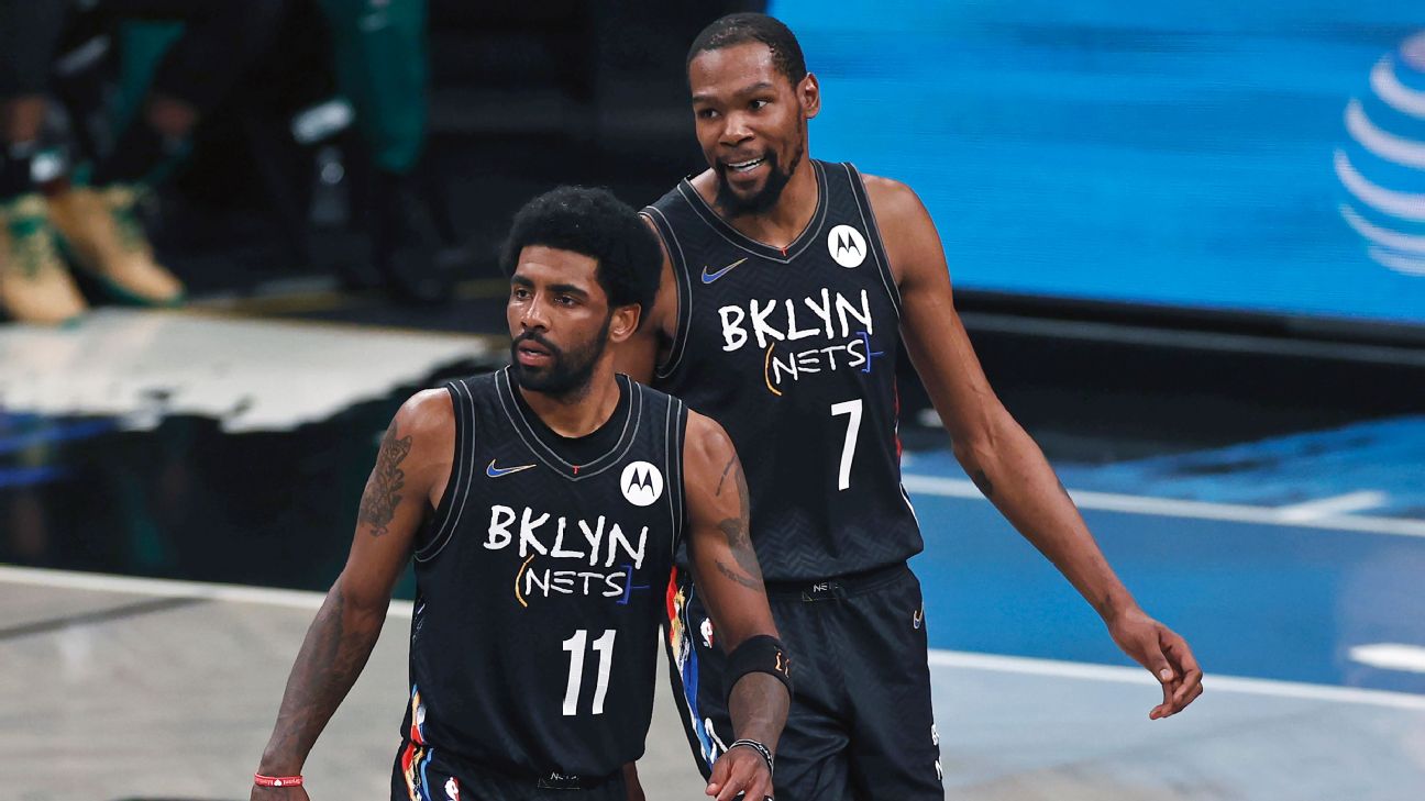 NBA 2021 Brooklyn Nets Irving City Edition Tank