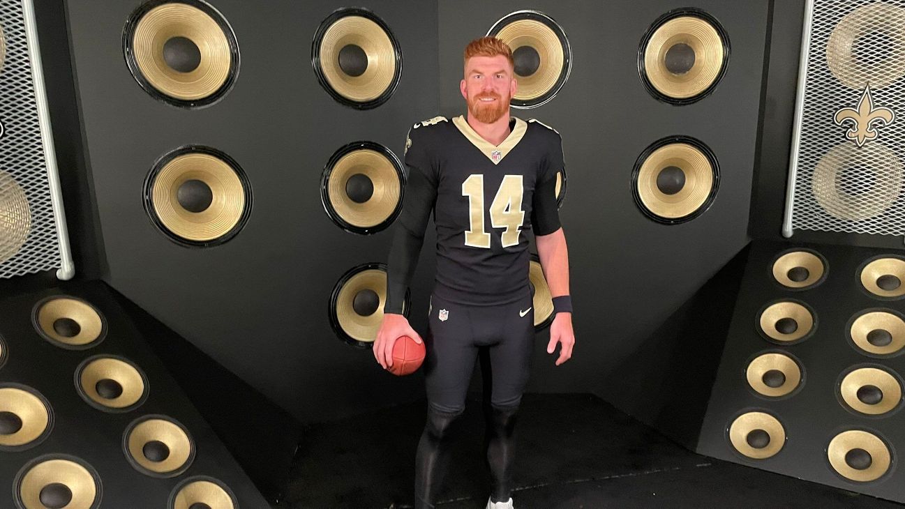 New Orleans Saints QB Andy Dalton and RB Mark Ingram agree to deal on jersey  number - ESPN