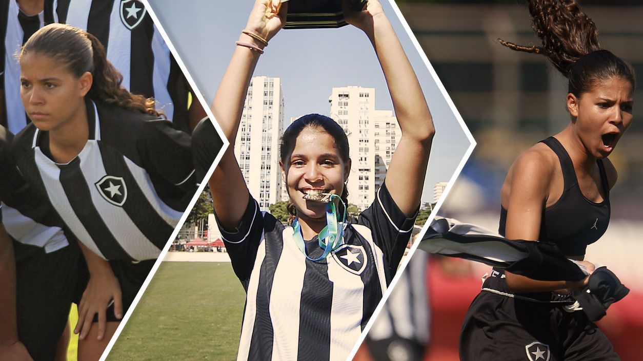 Em carta aberta à ESPN, Giovanna Waksman, destaque do sub-13 do Botafogo,  manda recado após ofensas: 'Ainda vão gritar meu nome na arquibancada' -  ESPN