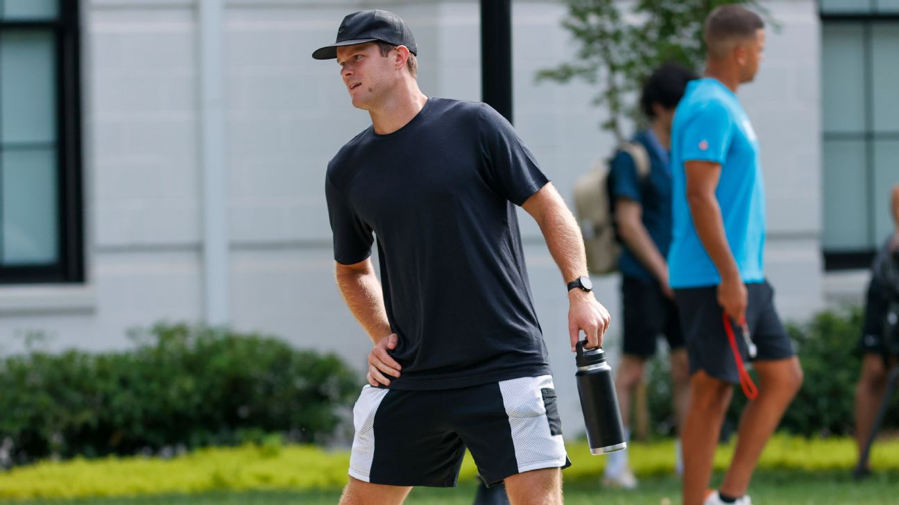 QB Baker Mayfield starts Carolina Panthers' preseason opener over Sam  Darnold - ESPN