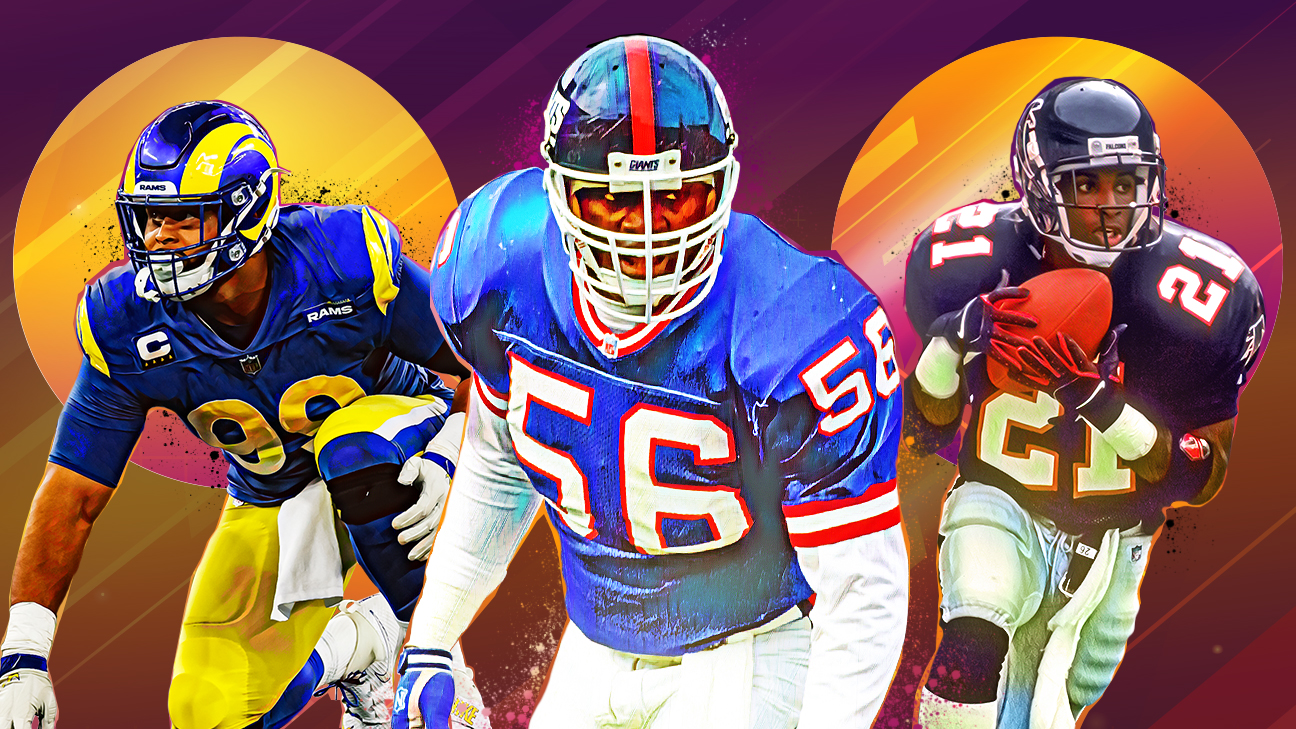 NFL's best players ever at every defensive position: Is Lawrence Taylor the  GOAT edge rusher? Ronnie Lott or Ed Reed at safety? - ABC7 San Francisco