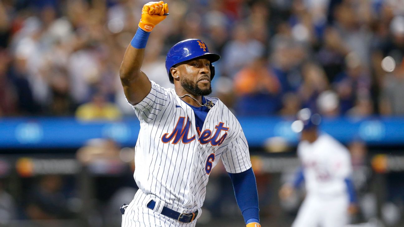 Starling Marte injury update: Is Mets OF playing in the 2022 MLB playoffs?  - DraftKings Network