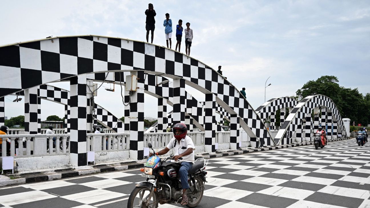 IN PICS: Children Dressed As Chess Pieces Ahead Of 44th Chess Olympiad In  Chess