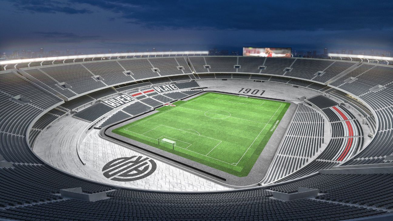 Así avanza y para cuándo estará finalizada la monumental ampliación del  estadio de River Plate - ESPN