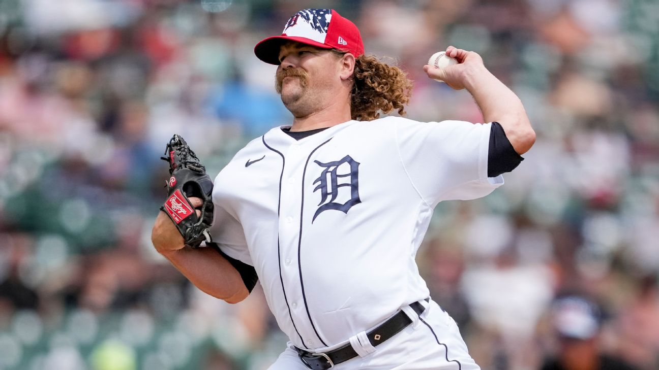 Detroit Tigers relief pitcher Andrew Chafin plays during a