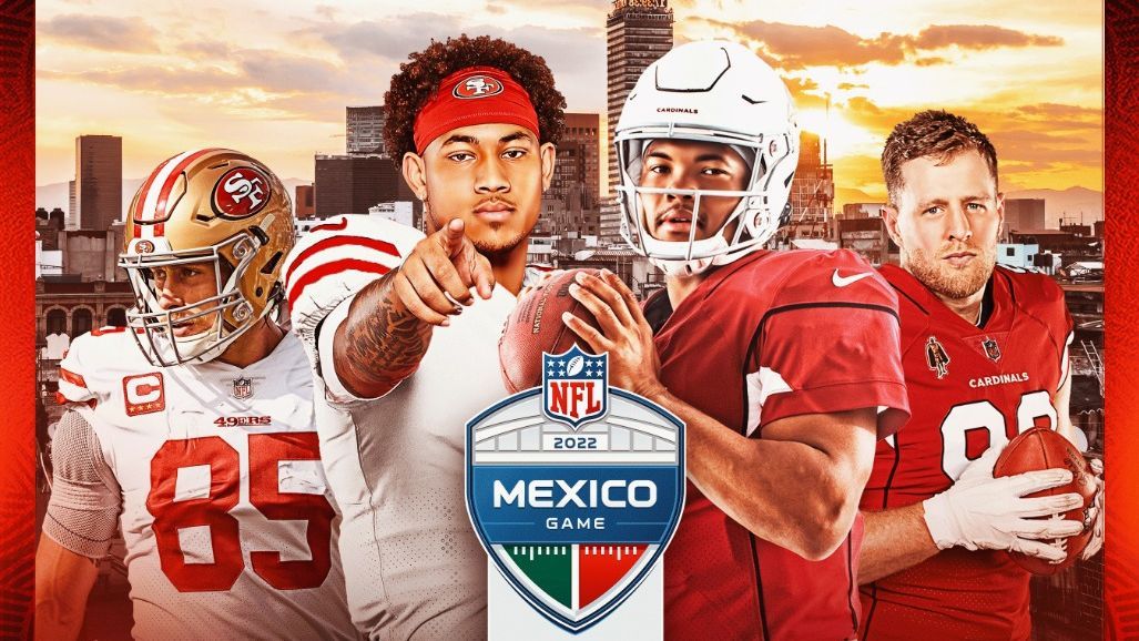 San Francisco 49ers Vs Arizona Cardinals In NFL 2022 Mexico Game