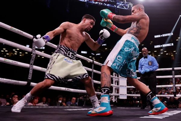 Garcia easily decisions Benavidez in return to ring