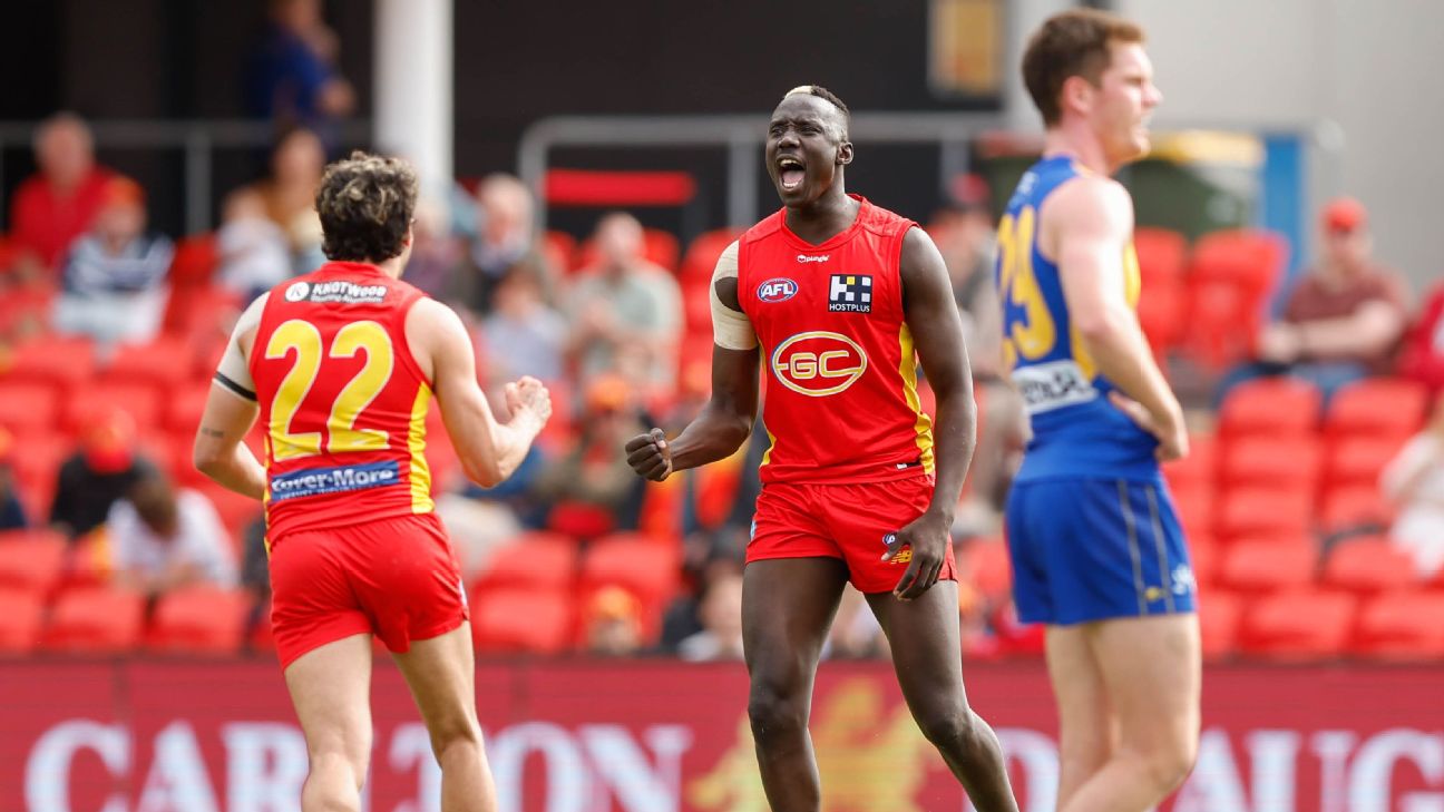 AFL 2022: Gold Coast Suns defeat West Coast Eagles, Jai Culley