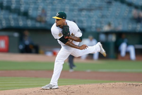 Sources: Yanks acquire Montas, Trivino from A's