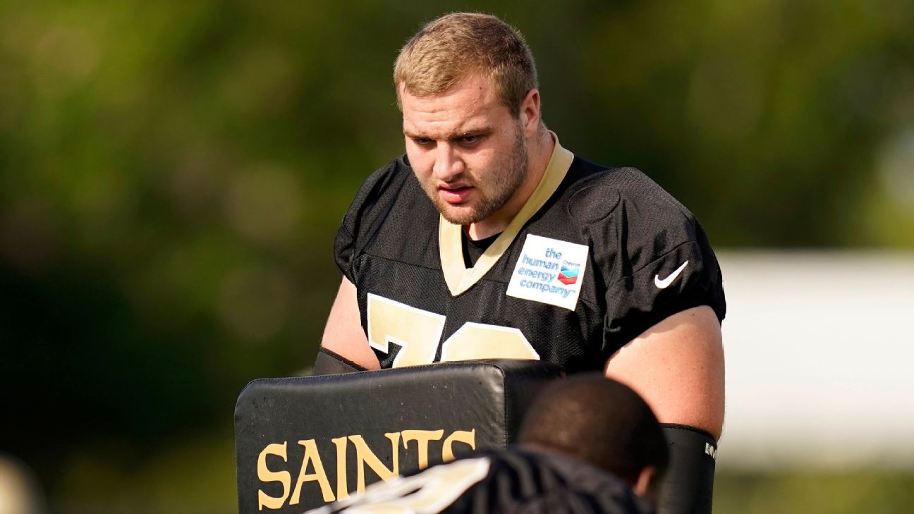 Saints break up first training camp brawl, and yes, Trevor Penning was  involved