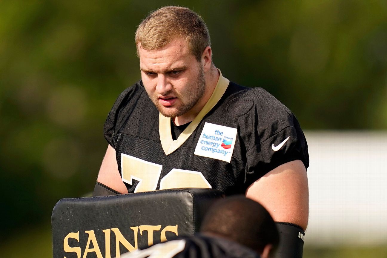 Saints rookie booted after another practice fracas