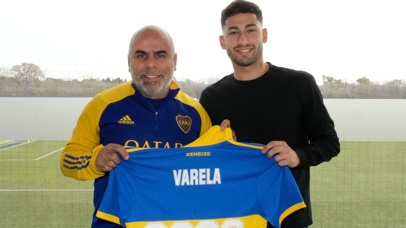 etc. Intolerable congestión Alan Varela extendió contrato con Boca Juniors hasta 2026 - ESPN