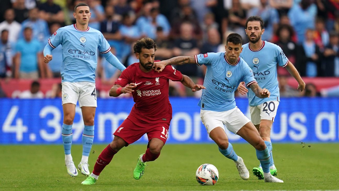 Man City and Liverpool ahead of the chasing pack in Premier League title race, oddsmakers say
