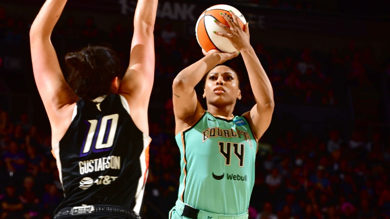 New York Liberty's Betnijah Laney returns in time for team's playoff