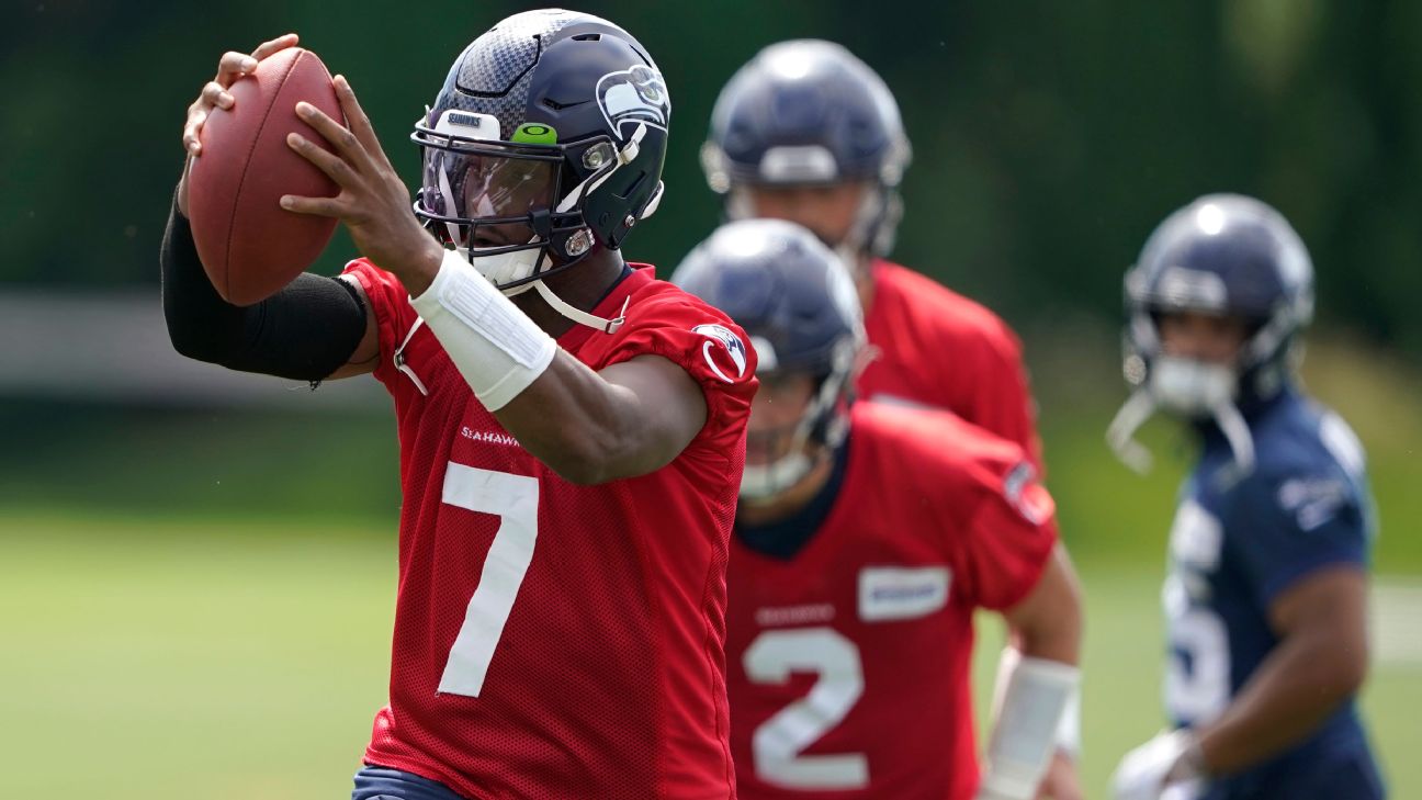 Geno Smith is ready for the QB battle vs Drew Lock 