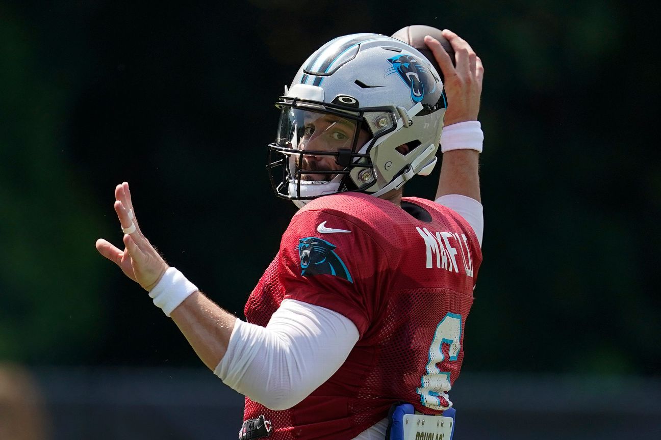 Carolina Panthers identify Baker Mayfield as beginning QB for Week 1 vs. Cleveland Browns 1