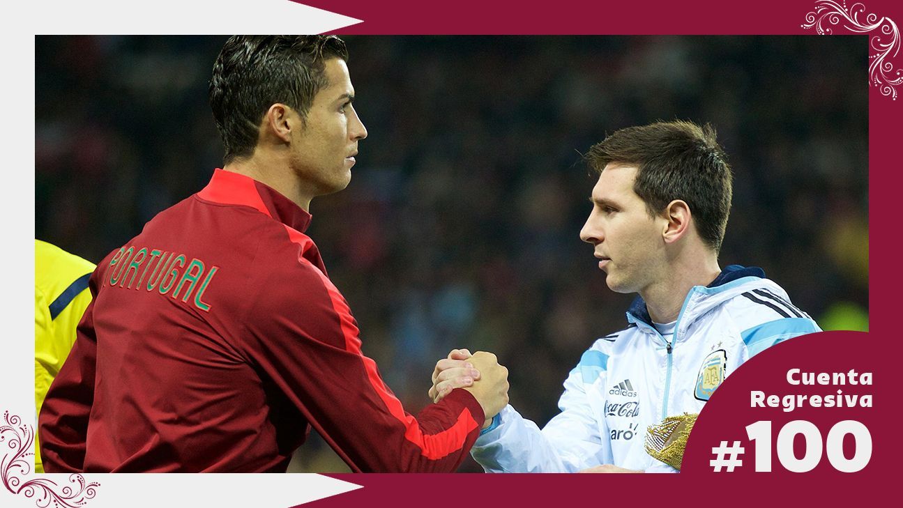 Cien historias rumbo a Qatar 2022: Messi y Ronaldo contra la historia - ESPN