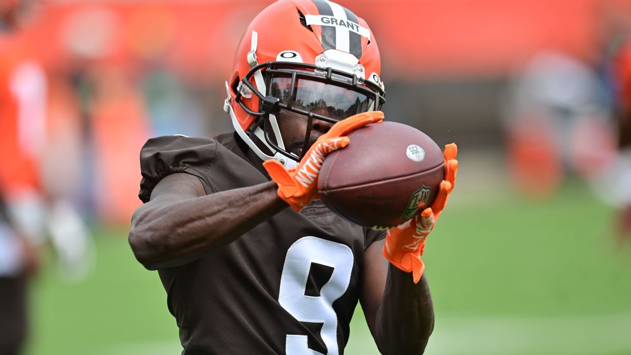 Cleveland Browns lose WR Jakeem Grant for season to torn Achilles - ESPN