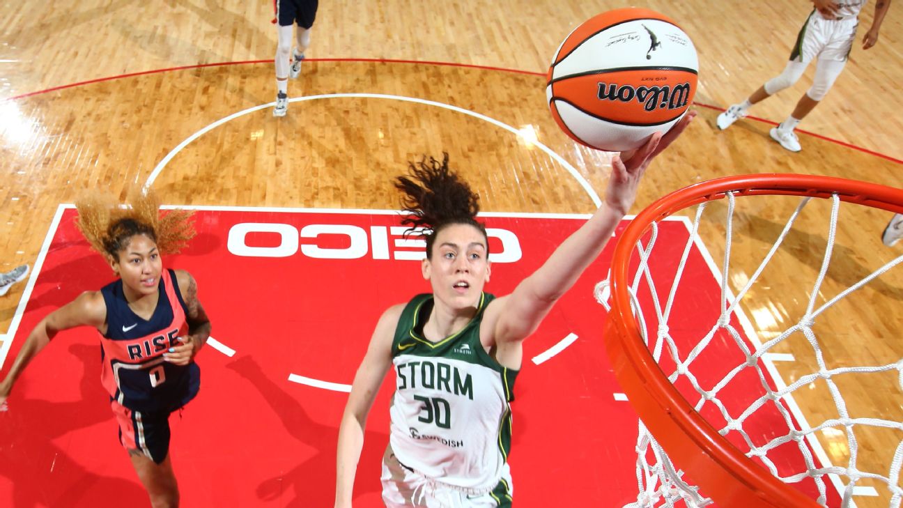 Breanna Stewart edges Alyssa Thomas and A'ja Wilson for WNBA MVP