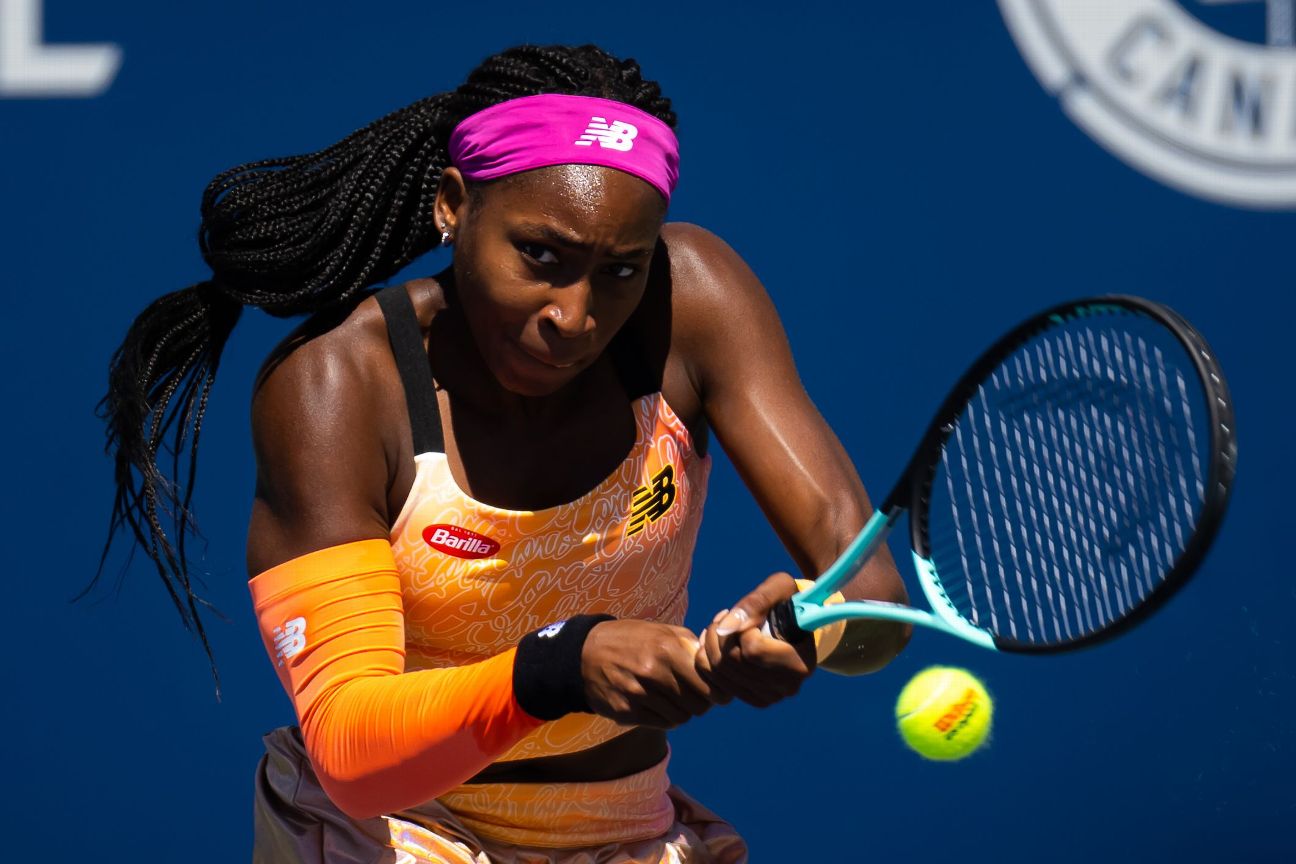 Gauff wins marathon, reaches Toronto quarters
